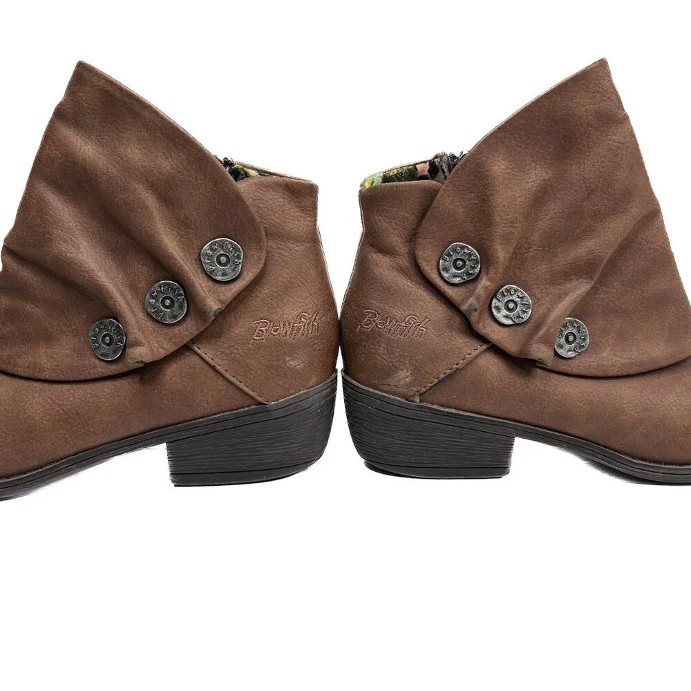 Blowfish Malibu Kids Pava-K Zip-Up Fashion Boots Unisex Size‎ 3